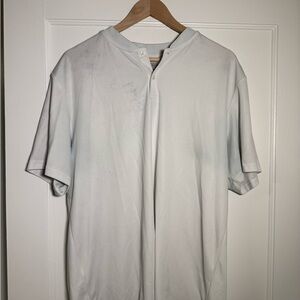 White Short Sleeve Golf Shirt